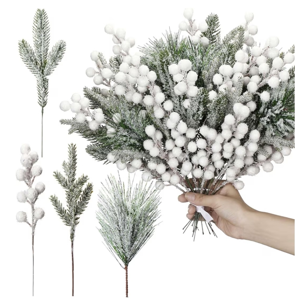 Frosted Holiday Decor